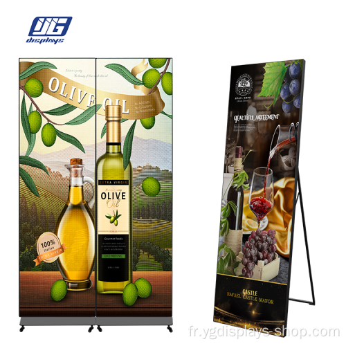 affichage mené P3 LED Banner Stand LED Banner